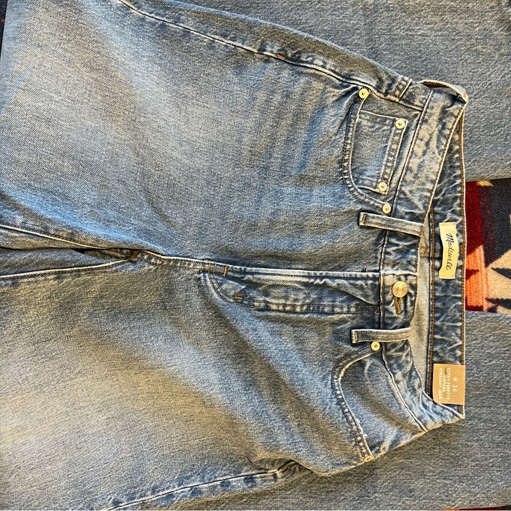 Madewell Curvy Perfect Vintage Straight Jean